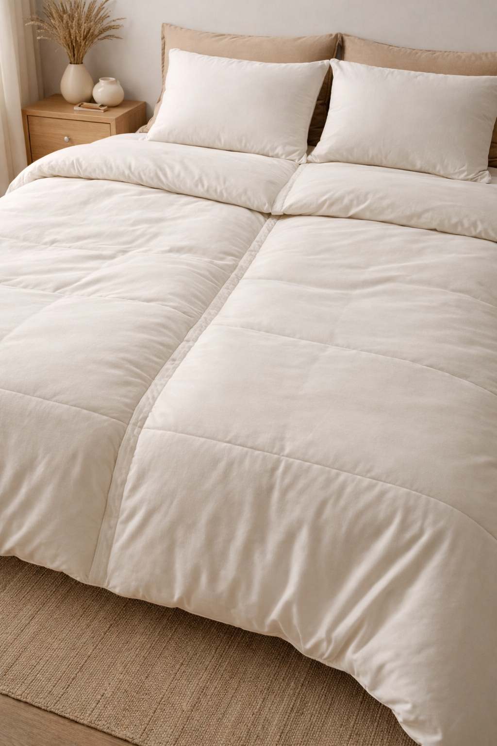 Shared bed. Personal comfort.